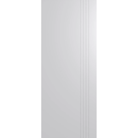 Grey door with lines. BFR4020Duracote. 