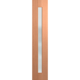Wooden door with glass panel. BFR409SPMFrost. 