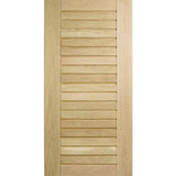 Corinthian Blonde Oak AWOWS 19H solid engineered timber entrance door with American White Oak veneer