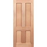 Colonial V4P internal solid engineered timber door with four panels