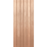 Crown Doors Lyon-3 solid timber entrance door, shown in standard 2040 x 820 x 40mm size