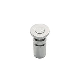 Zanda Dust Socket 25x40mm 13mm Hole in Brushed Nickel finish