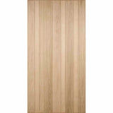 Corinthian Elements ELEMWS A1 vertical asymmetrical white oak entrance door