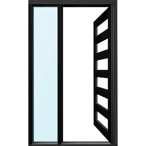 Elite XE Aluminium Entry Frame CG/DG To Suit 1 x Door & 1 x Sidelite ...