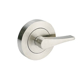 Zanda 53mm Round Escutcheon with Disabled Turn in stainless steel finish