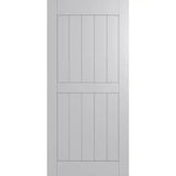 Hume Doors Frontier Ultimate Barn Door FBDU3 featuring a classic shaker style timber frame