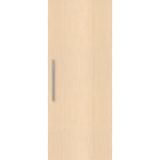 Flush White Oak Entrance