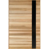 FS-BCH solid Western Red Cedar pivot entrance door product view