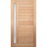 FS-HG-Translucent solid Meranti timber entrance door by Four Seas