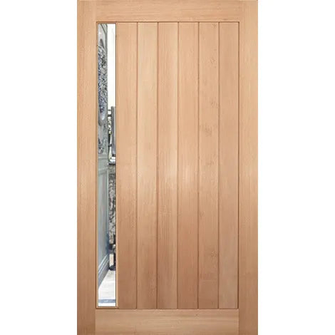 Four Seas FS-VG-Clear Solid Engineered Timber Entrance Door