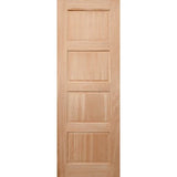 Four Seas OWT-044P entrance door featuring solid engineered Meranti timber with maple veneer finish
