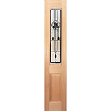 OWT-04G SL Entrance Sidelight featuring triple glazing and 2ARC/BK design in solid engineered Meranti timber