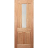 Four Seas OWT-04G Entrance Door made from solid engineered Meranti timber with translucent glass panels