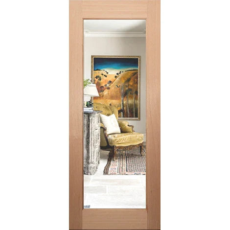 OWT-023G Entrance Door - Clear | Four Seas Solid Timber
