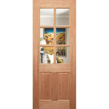 Four Seas OWT-036G Internal Door in Clear finish, full view