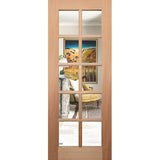 Four Seas OWT-05G Internal Door with clear finish showing natural timber grain