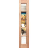 Four Seas OWT-05G SL Entrance Sidelight made of solid engineered Meranti timber with clear glass