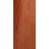 Thermtek FL Western Red Cedar aluminium entrance door with vertical timber cladding