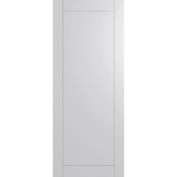 Hume Doors Accent HAG6 internal door featuring horizontal and vertical routed lines