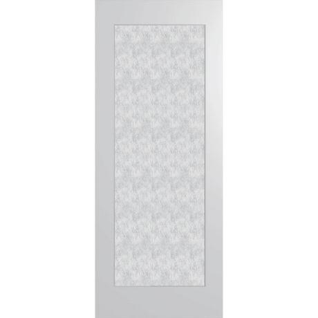 Hume Doors Humecraft HMC11 Primecoat MDF internal door shown with rice paper glazing