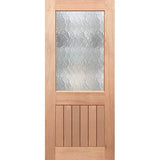 Half French 1G-VGroove Entrance - Toughened Krystalite