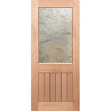 Half French 1G-VGroove Entrance - Rice Paper