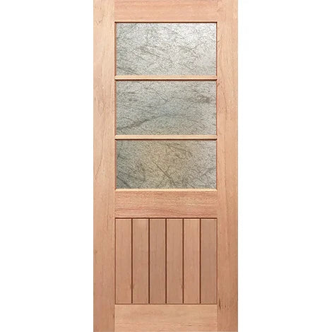 Half French 3L-VGroove Entrance - Rice Paper