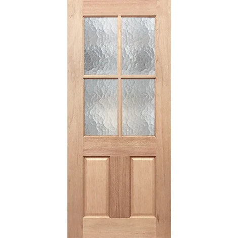 Half French 4L2P Entrance - Toughened Krystalite