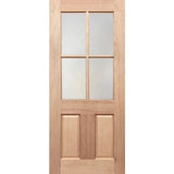 Half French 4L2P Entrance - Double-glazed Translucent