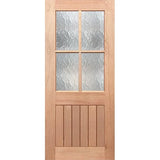 Half French 4L-VGroove Internal - Toughened Krystalite