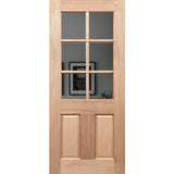 Half French 6L2P Entrance - Laminated Grey