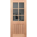 Half French 6L-VGroove Entrance - Laminated Grey