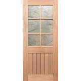 Half French 6L-VGroove Entrance - Rice Paper