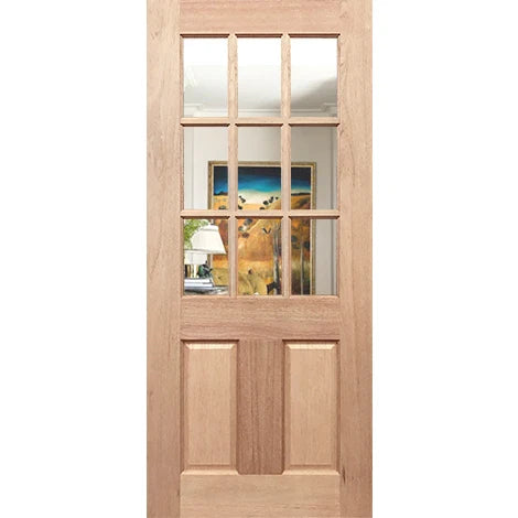 Half French 9L2P Entrance - Laminated Clear