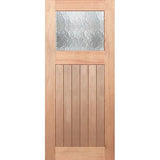 Hampton-1G-VGroove Entrance - Toughened Krystalite