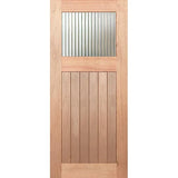 Hampton-1G-VGroove Entrance - Toughened Narrowline
