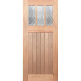 Hampton-3L-VGroove Entrance - Toughened Cathedral