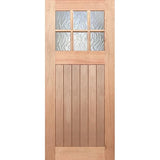 Hampton-6L-VGroove Entrance - Toughened Flame