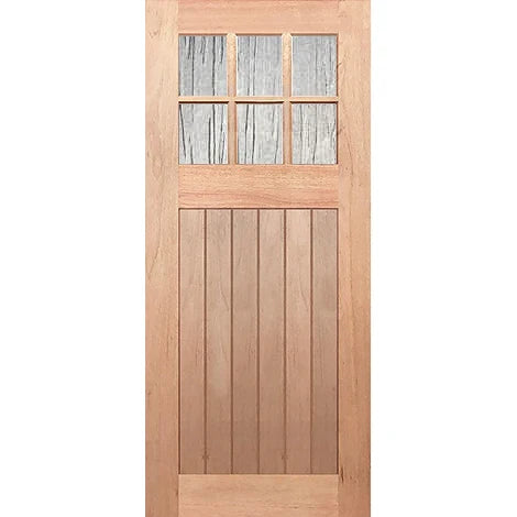 Hampton-6L-VGroove Entrance - Toughened Seadrift