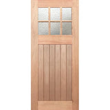 Hampton-6L-VGroove Entrance - Toughened Spotswood