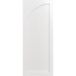 White door with an arch facing left. LUX10L-Inlay