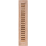 Wooden shutter with slats on a transparent background. Louvre1Sidelight