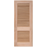 Wooden shutter with slatted design on a transparent background. Louvre2