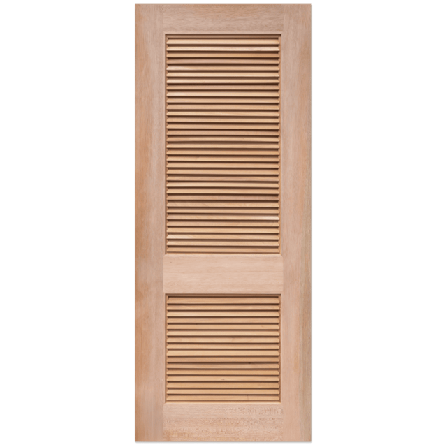 Wooden shutter with slatted design on a transparent background. Louvre2
