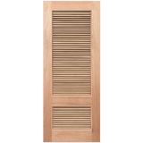 Wooden shutter with slats on a transparent background. Louvre8