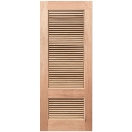 Wooden shutter with slats on a transparent background. Louvre8
