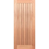 Lyon-2 solid maple timber entrance door with natural wood grain