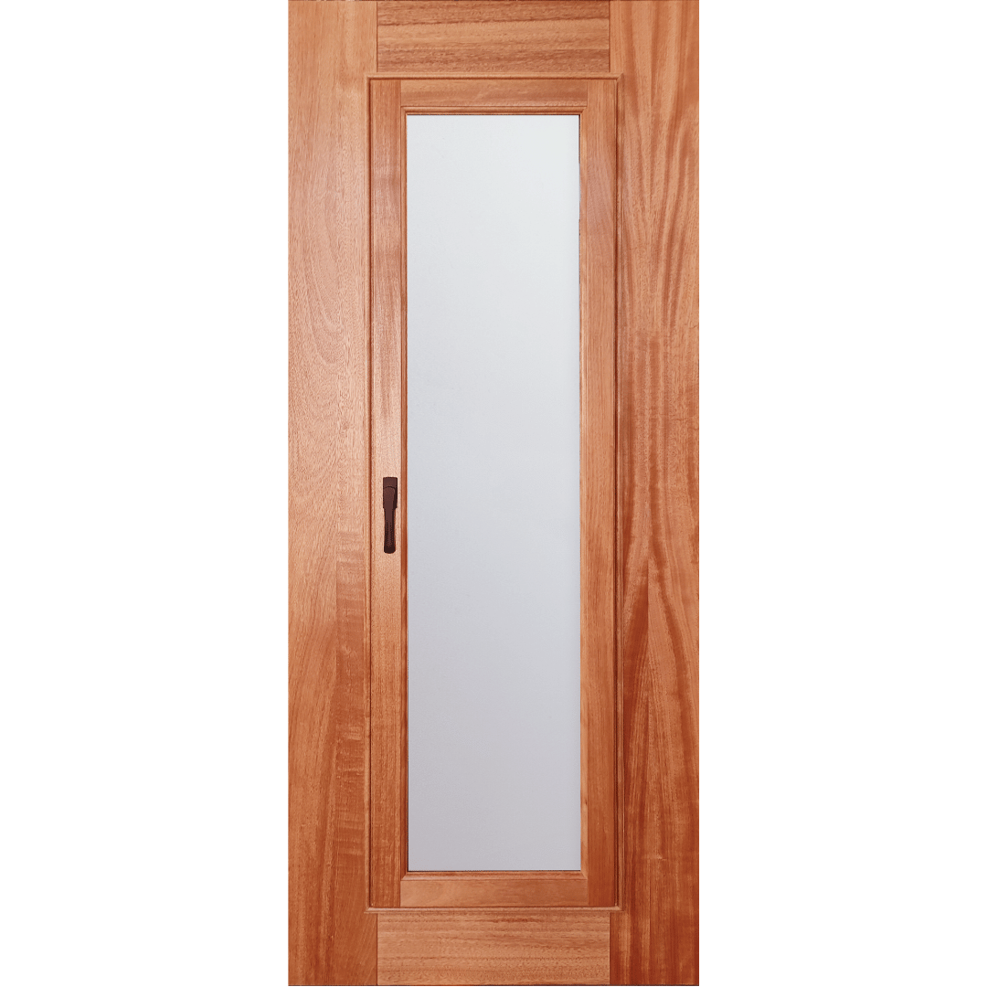 Wood with glass. Maldives Indoor View Closed