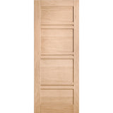 Corinthian Moda White Oak AMOD22 internal door featuring a stile and rail joinery pattern