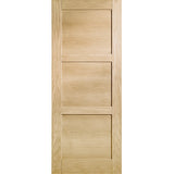 Corinthian Moda White Oak AMOD10 internal door featuring stile and rail joinery